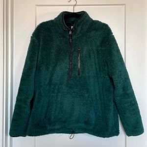 PINK brand half zip Sherpa.